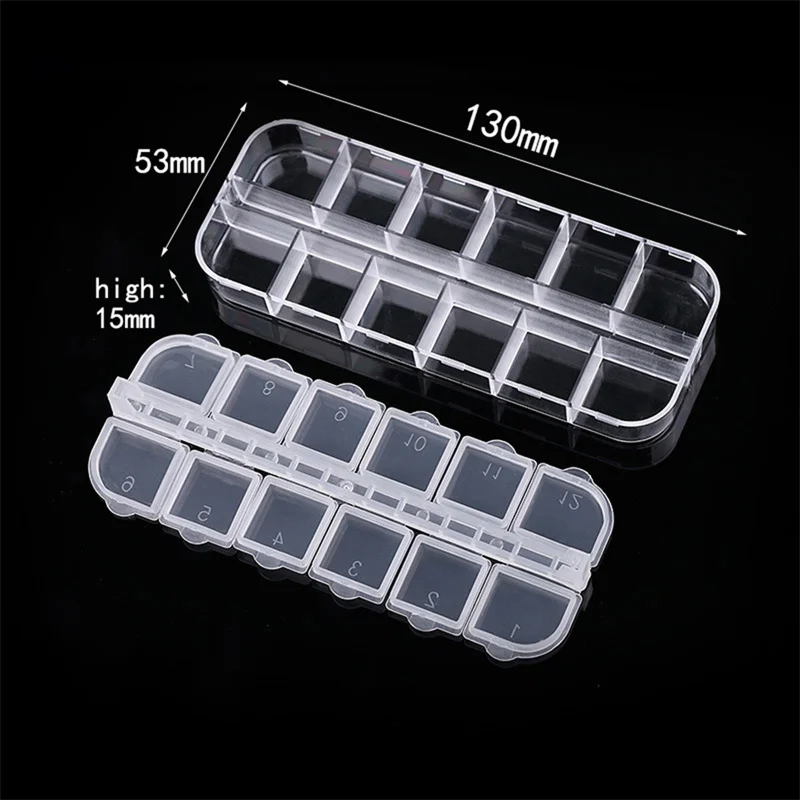 Transparent Bead Organizer Box with Removable Compartments PP 36 Grids  Anti-deformation Bead Storage Case for Jewelry - AliExpress