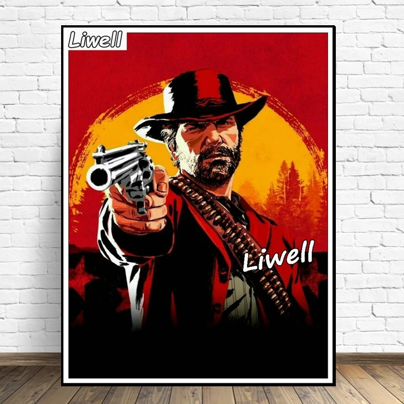 Arthur Morgan Red Dead Redemption 2 Diamond Painting 