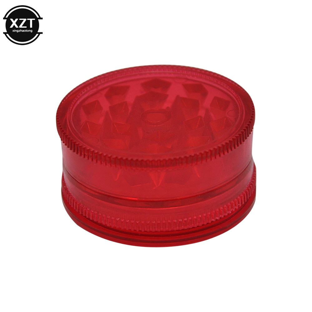 Round Shape Plastic Tobacco Grinder Leaf Herbal Herb Smoke Spice Mill Crusher Hand Muller 3 Layer 40mm Smoking Accessories herb grinder,herb spice grinder