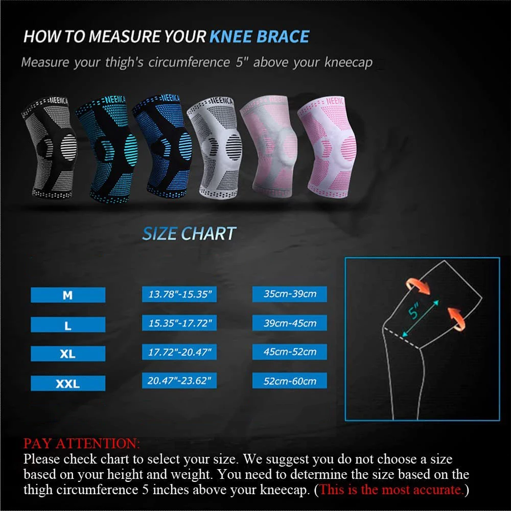 Sport Compression Knee Support Brace 1Pcs knee pad knee support sleeve knee support knee brace knee wraps