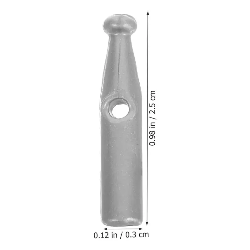 Umbrella Bone Covers 10Pcs Umbrella Tail Beads Replacement End Tips Universal Umbrella Bone Cover Folding Cover Rain Repair Parts