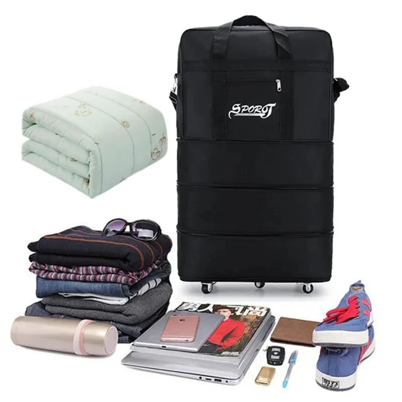Sac De Voyage Urtala Avec Trousse De Toilette - Compartiment Ordinateur 17,3 Pouces, Dimensions 21,7x8x13,8 Pouces, Pour Week-end Et Avion