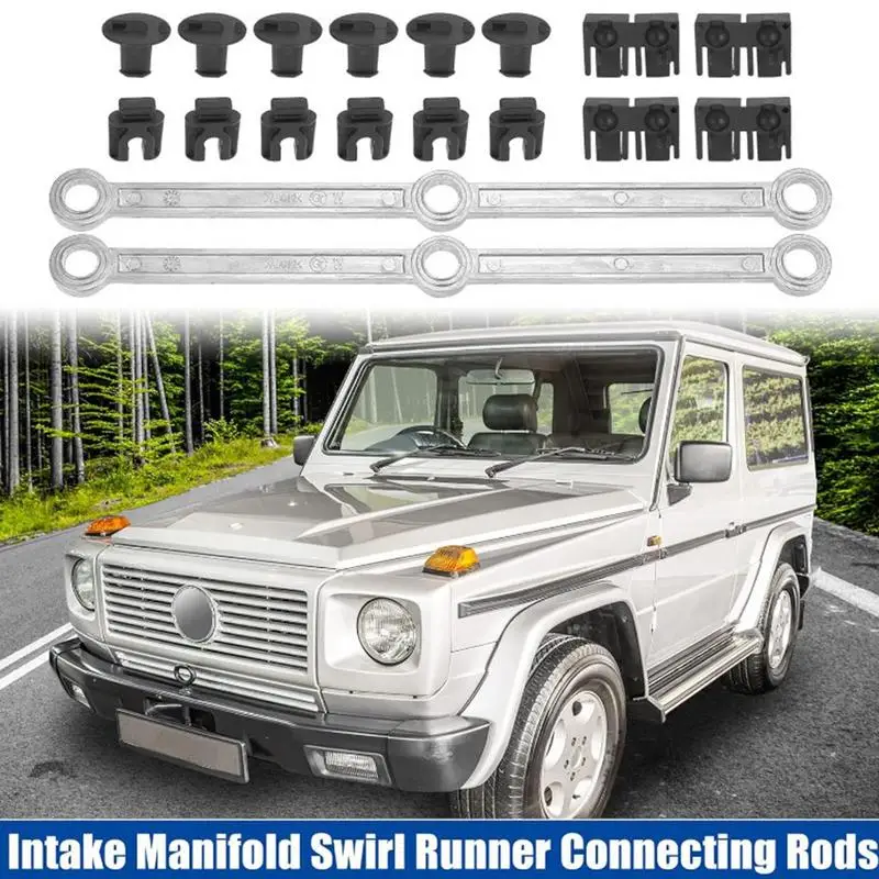 흡기 매니폴드 러너 수리 도구, 스위럴 러너 로드, 교체 부품, 스위럴 밸브 암 수리 키트, 어댑터 포함