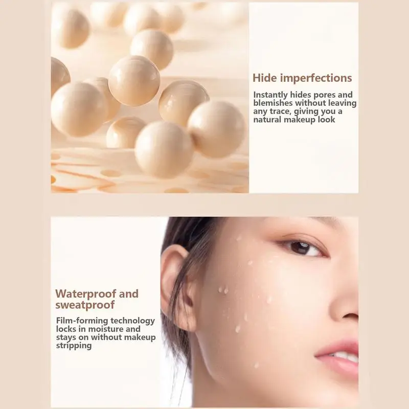 Liquid Foundation High Coverage Makeup Base Lasting Concealer BB Cream Waterproof Makeup liquid foundation waterproof foundation makeup cream makeup cosmetics