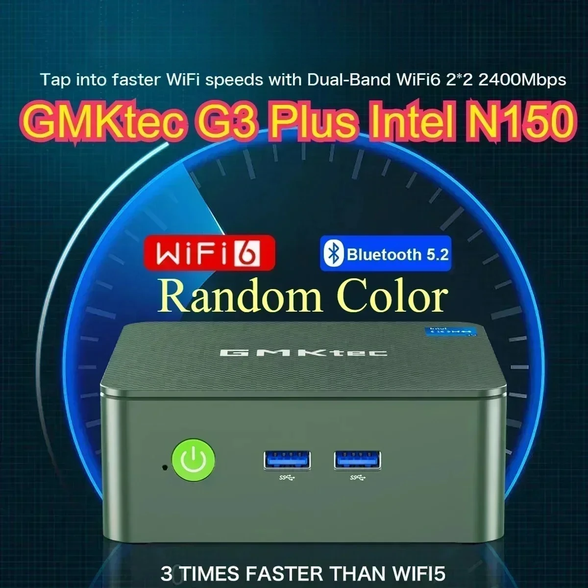 GMKtec G3 Plus ミニPC N150 NucBox G3 Plus--Enhanced Performance Mini PC With Intel N150