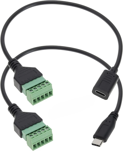 Adattatore USB 5 Pin A Morsettiera A Vite - Connettore Maschio Per Estensioni E Collegamenti Senza Saldatura - Foto 6