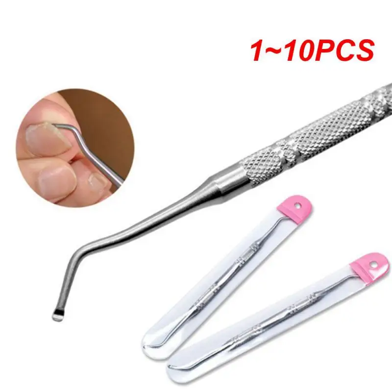 

1~10PCS Professional Double Ended Toe Nail File Pedicure File Edge Ingrown Onychomycosis Nail Lifter Manicure Clean Tool