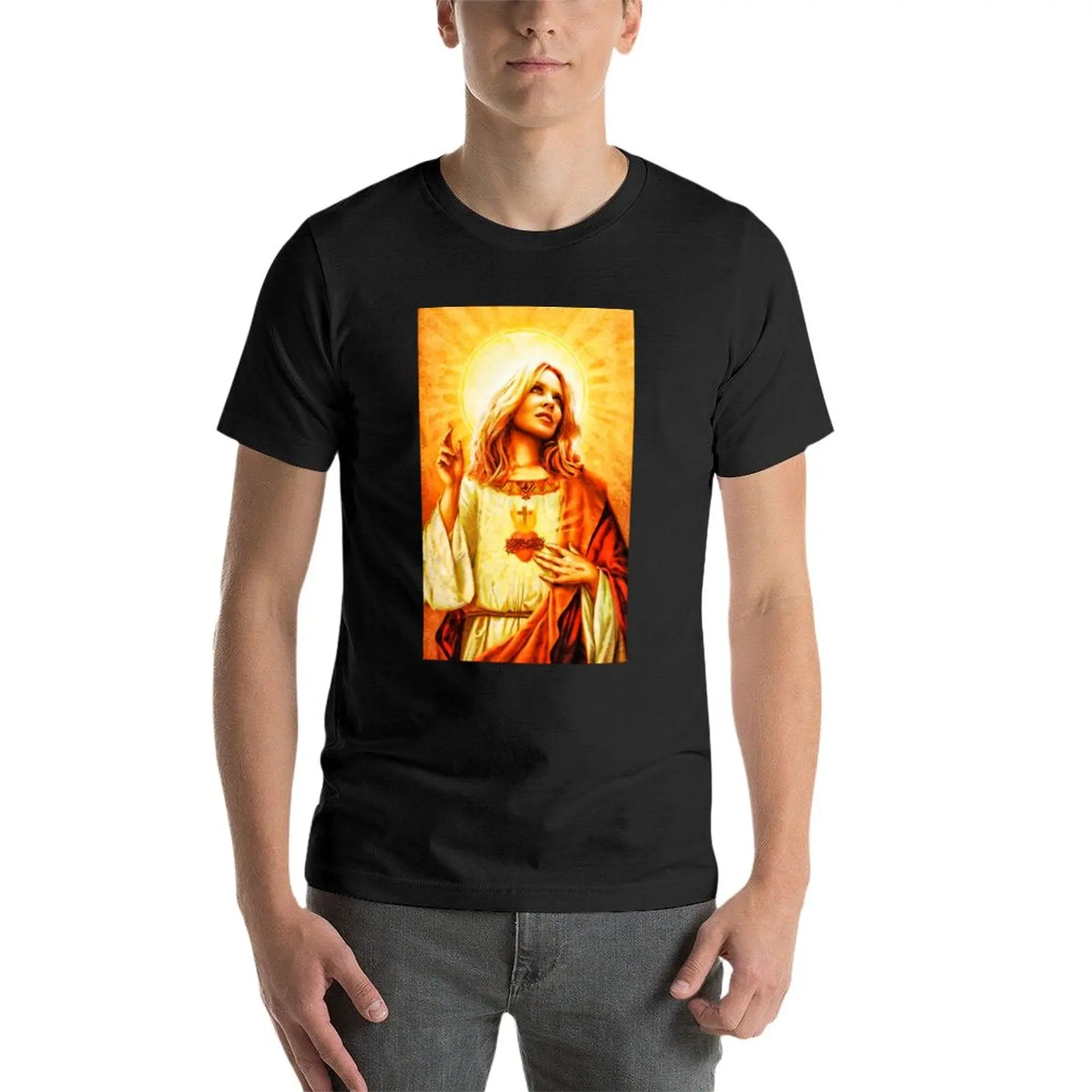 kylie minogue artist T-Shirt Blouse Short sleeve korean fashion men t shirts