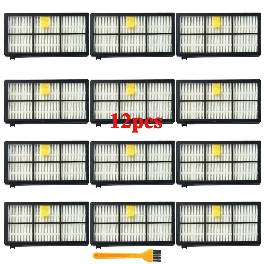 Enhanced HEPA Filters and Side Brushes for Vacuum Cleaner Accessories