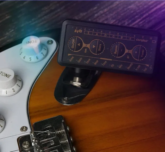 M-VAVE H8 Amp Guitar Plug Effect Headphone Mini Amplifier Speakers Combo  Amplifier Electric Guitar Sound Pedal Board Delay - AliExpress