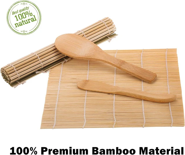 Sushi Making Kit, Sushi Roller Set, Sushi Maker Kit, Bamboo Rolling Mat,  Sushi Bazooka, Chopsticks Holders, Rice Paddle, Avocado Slicer For  Beginners, Kids, Family, Friends, Home, Kitchen Accessaries - Temu