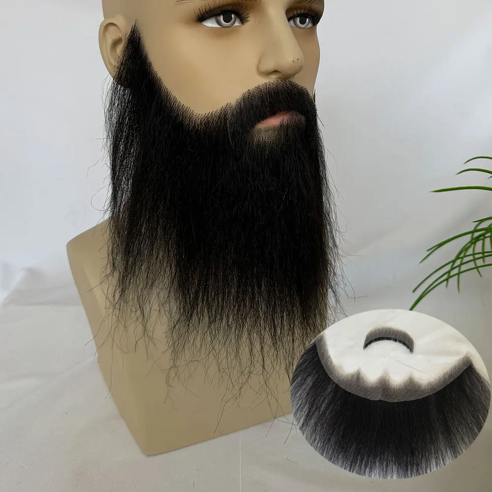 Lace Front Beard Black Men: The Most Realistic Fake Beard for Costumes,  Cosplay, and Everyday Wear, image size:1000x1000
