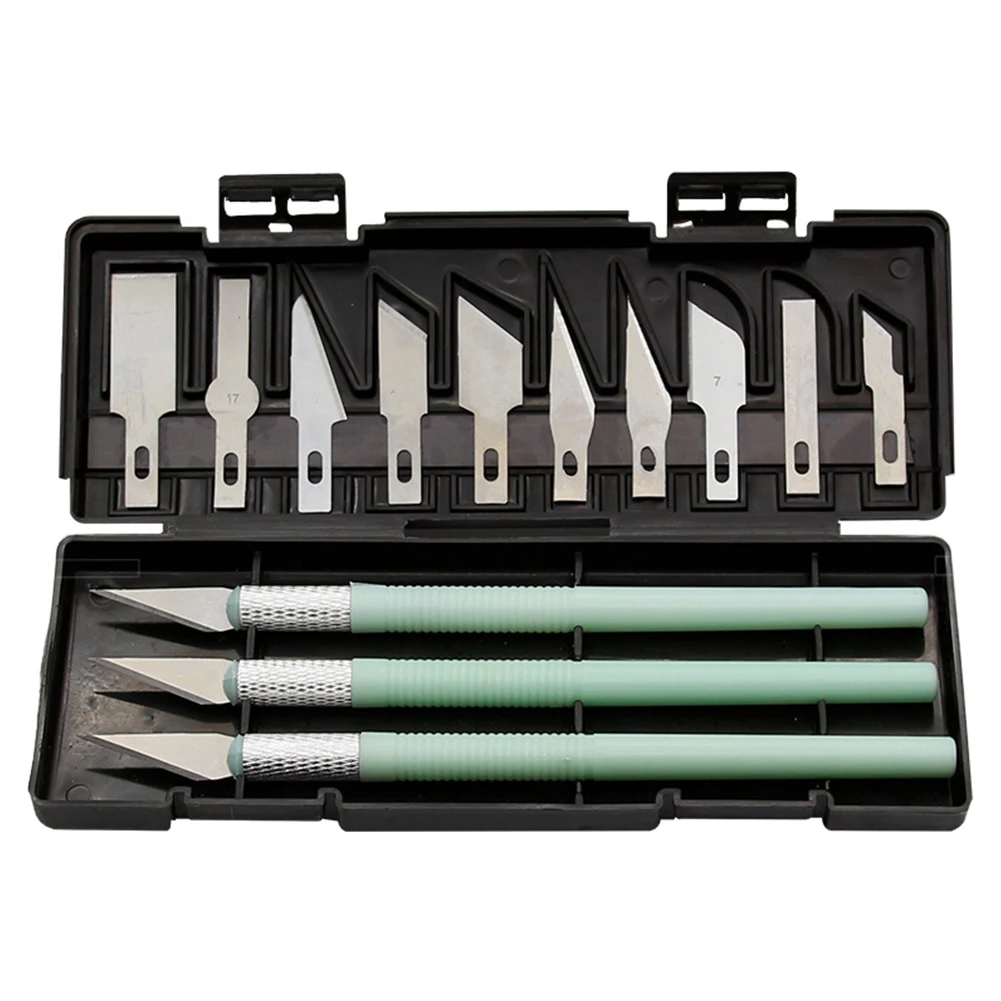 Art Carving Cutter craft knives art knife craft cutter tool wood carving knife surgical scalpel scalpel knife blades 13Pcs/set