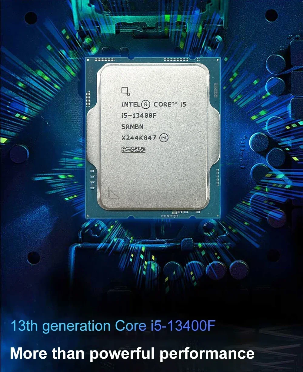 Intel Core i5 13400F I5-13400F New CPU processor LGA 1700