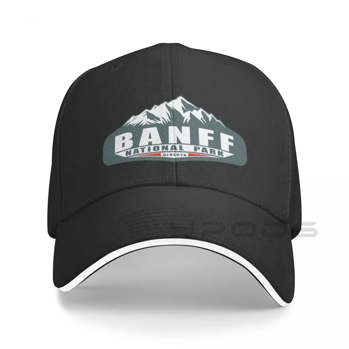 

2023 New Banff National Park Alberta Canada Mountains Bucket Hat Baseball Cap Visor Custom Cap Hat Ladies Men's