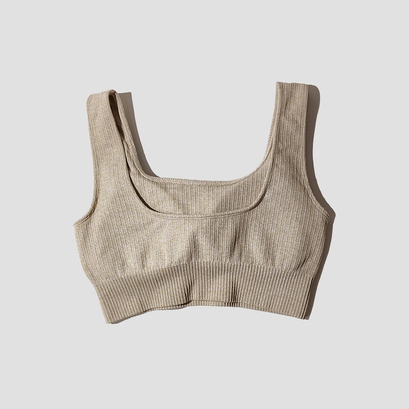 Yoga Bra Vital Seamless Sports Bra Medium Support Running Racerback Sport Woman Fitness Vest Type Brassiere Bra Top Activewear 3