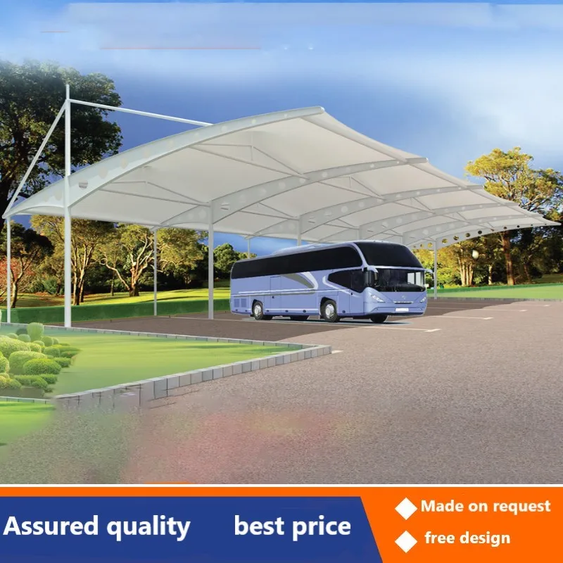 Outdoor home aluminum alloy carport awning Villa high-end carport community car parking shed