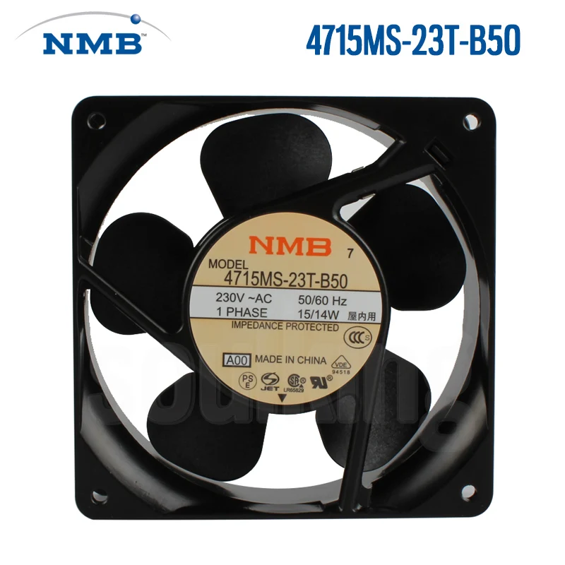 Origina NMB 4715MS-23T-B50 AC230V 14/15W Ball Bearin 12038 120MM 120*120*38MM Cooling Fan