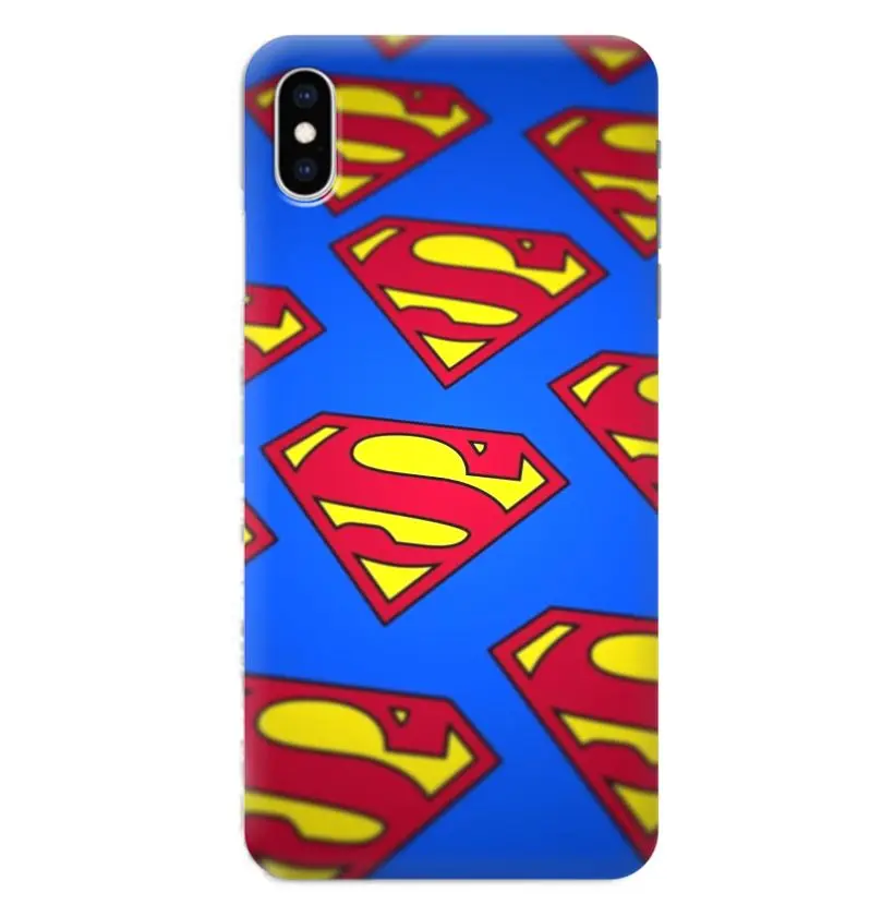 Чехол для iPhone X/XS Тематика принт 743 супермен |