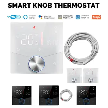 MO ES WiFi Smart Home Floor Heating Thermostat APP Remote Control ECO Mode Intelligent Temperature Touch Switch Readable UI 2
