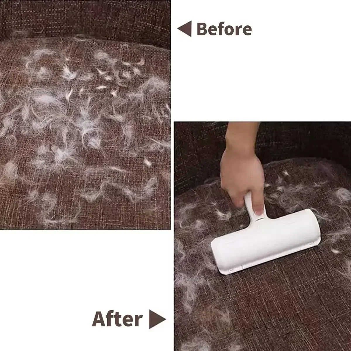 Pet Hair Remover Pet Hair Remover Brush Hair Remover Pet Hair Remover Roller Dog & Cat Fur Remover With Self-Cleaning Base Efficient Animal Hair Removal Tool For Furniture