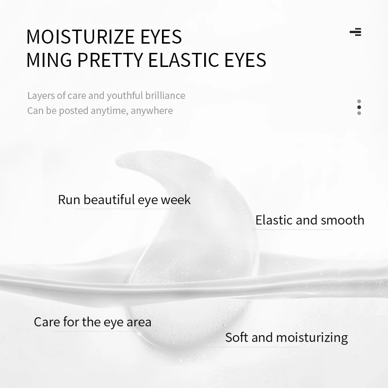 5/10 Pairs SADOER Hyaluronic Acid Eye Mask Anti Dark Circles Removal Eyes Bags Anti Wrinkles Firming Eye Patches Eyes Skin Care