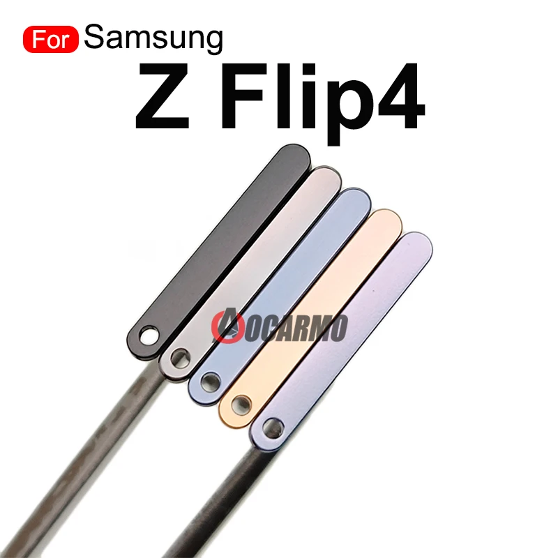 SIM 카드 트레이 거치대 슬롯 교체, 삼성 갤럭시 Z 플립 1 2 3 4 Z 플립 2 플립 3 플립 4 f7000 F7070 F711n F7110