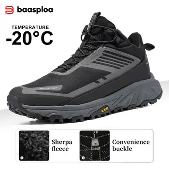 Men’s Warm Waterproof Hiking Shoes 1