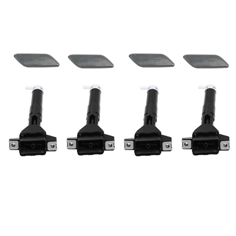 

6X For Honda CRV Asian RM 2012-2014 Head Light Lamp Cleaning Nozzle Cap For CR-V Euro 07-11