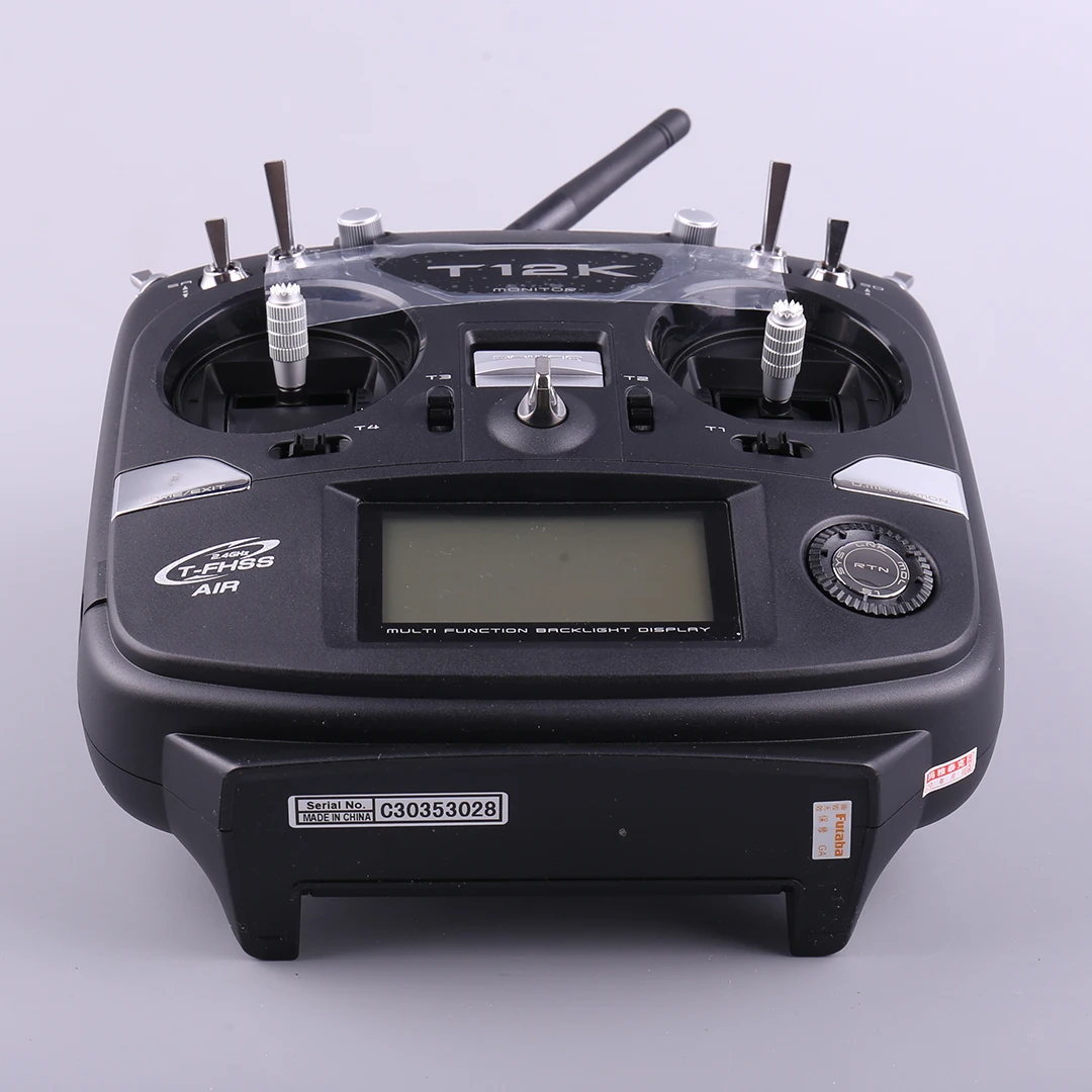Futaba T12K 2.4G 12-Channels Remote Control With R3008SB Receiver
