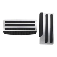 Couvre-pédales pour Nissan Navara NP300 Frontier Terra, accessoires de voiture, gaz, carburant, frein, pas de propositions, 1997-2022, plaquettes 3
