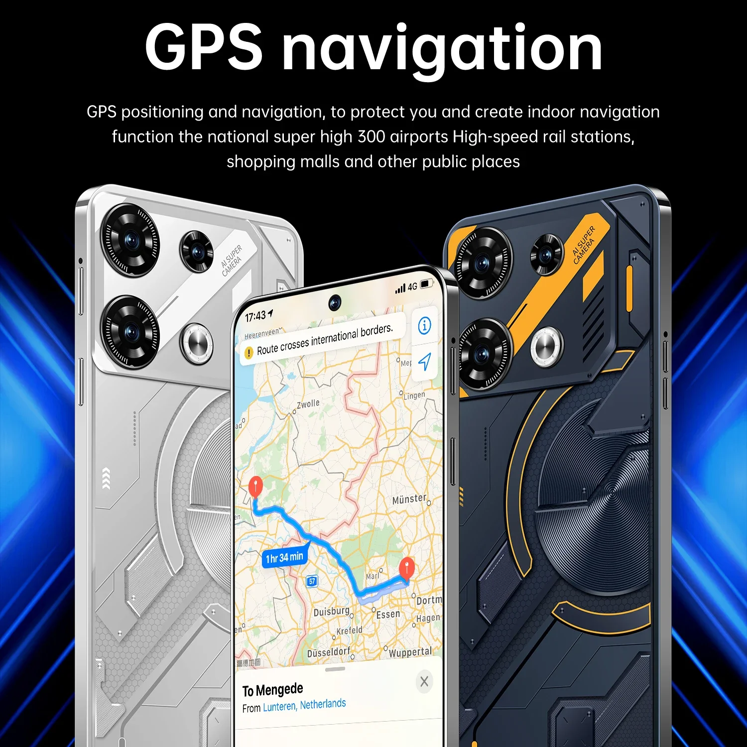 Original 5G Mobile Phone Pova 7 Pro Smartphone 7.3 HD Screen 16G+1TB 7150Mah 72MP OTG Android13 Dual SIM Face Unlocked Cellphone