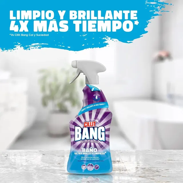 Cillit Bang - Spray cleaner for kitchen and other common surfaces, power  degreasing-Pack of 2x750 ml - AliExpress