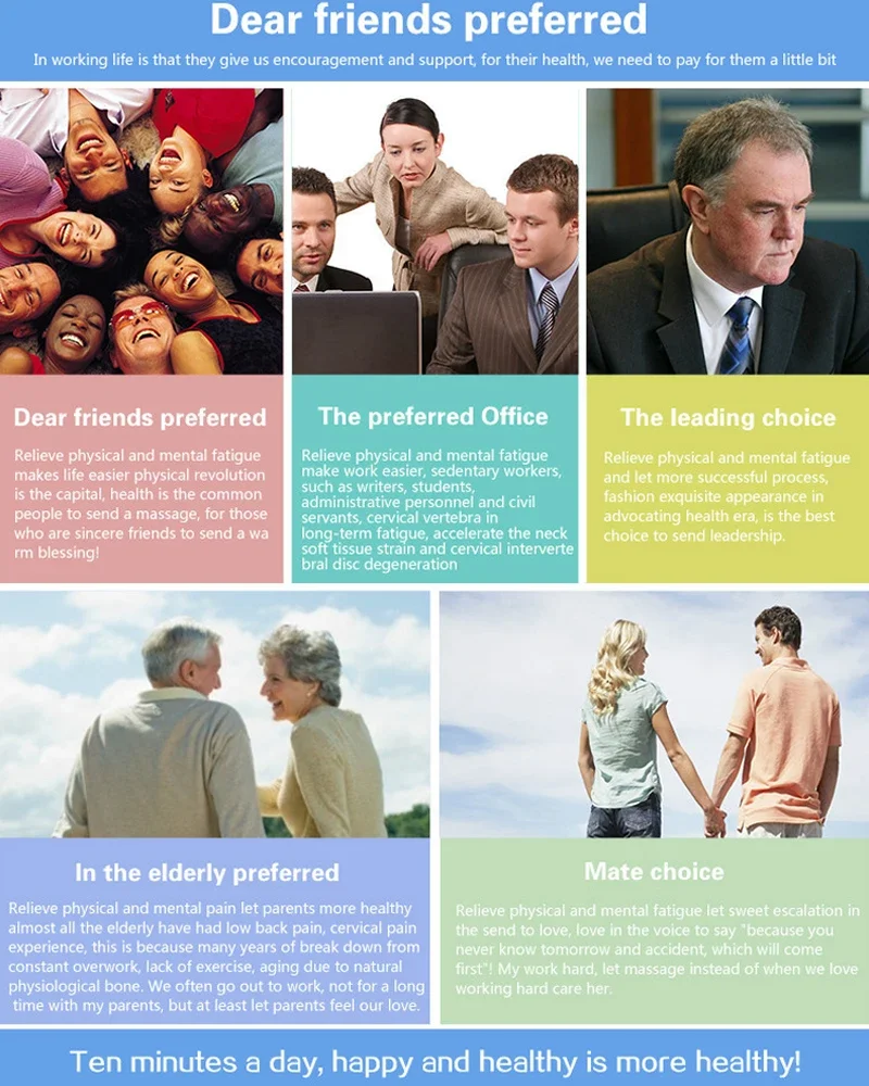 TENS-massager set med pads och tillbehör