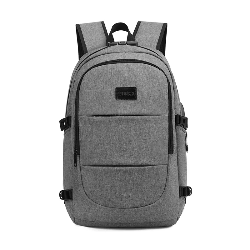 Amazon Cross border Shoulder Business Laptop Backpack USB Multi functional Business Travel College Student backpack