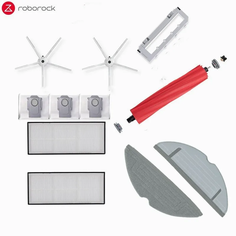 

Оригинальный аксессуар Roborock S7 MaxV, моющийся фильтр, основная щетка, Швабра, боковая щетка, пылесборник, стандартный вариант