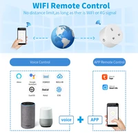 20A Tuya Smart Socket WiFi UK Plug 3pin Adapter Home Alexa Voice Control With Energy Monitering Timer Function Power Outlet Set - Image 5