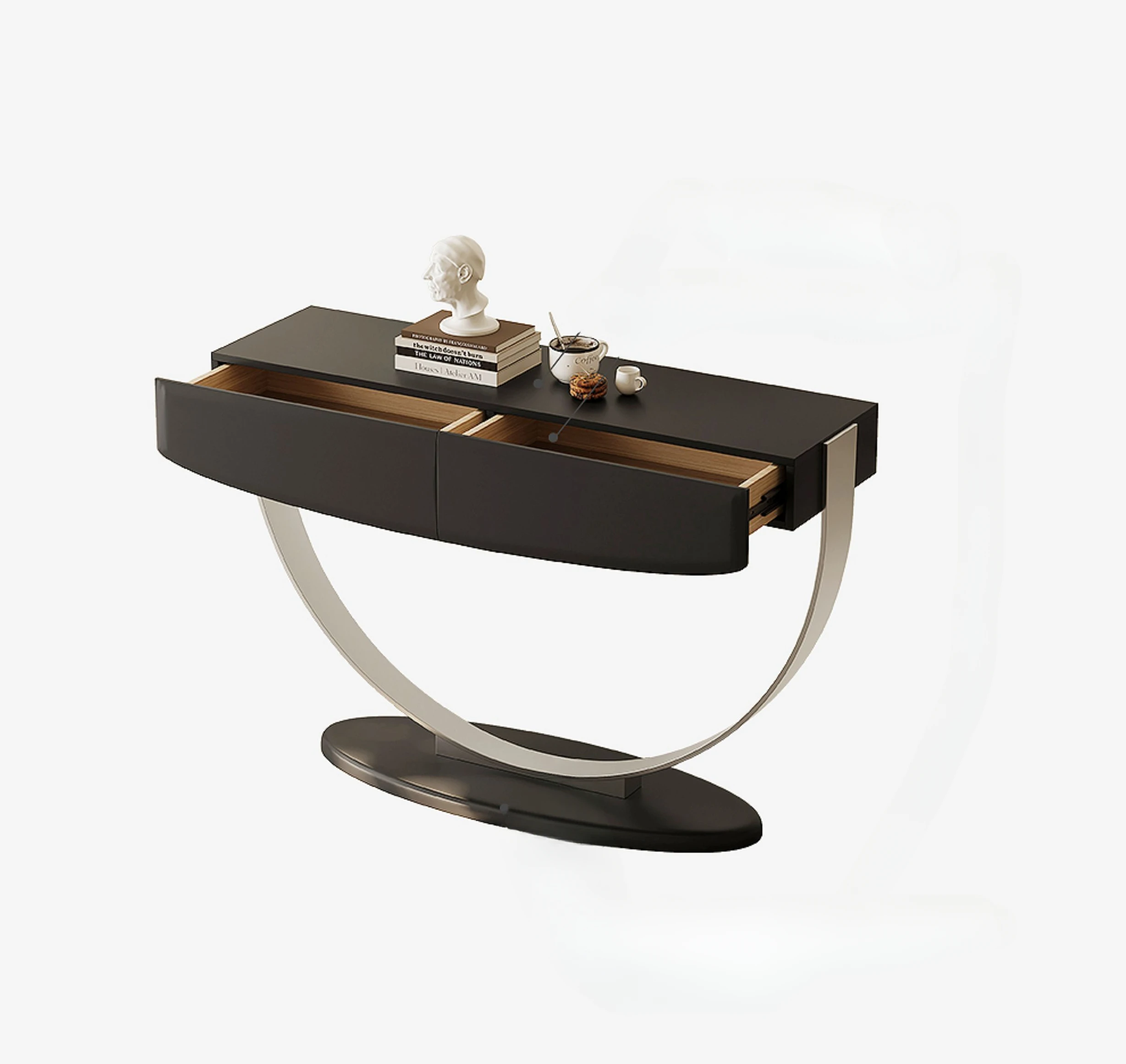 

French Retro Entrance Hallway Living Room Console