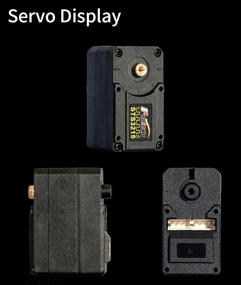 Waveshare ST3215 30kg.cm Serial Bus Servo - High Torque Programmable 360?? Magnetic Encoder Servo For Robotics