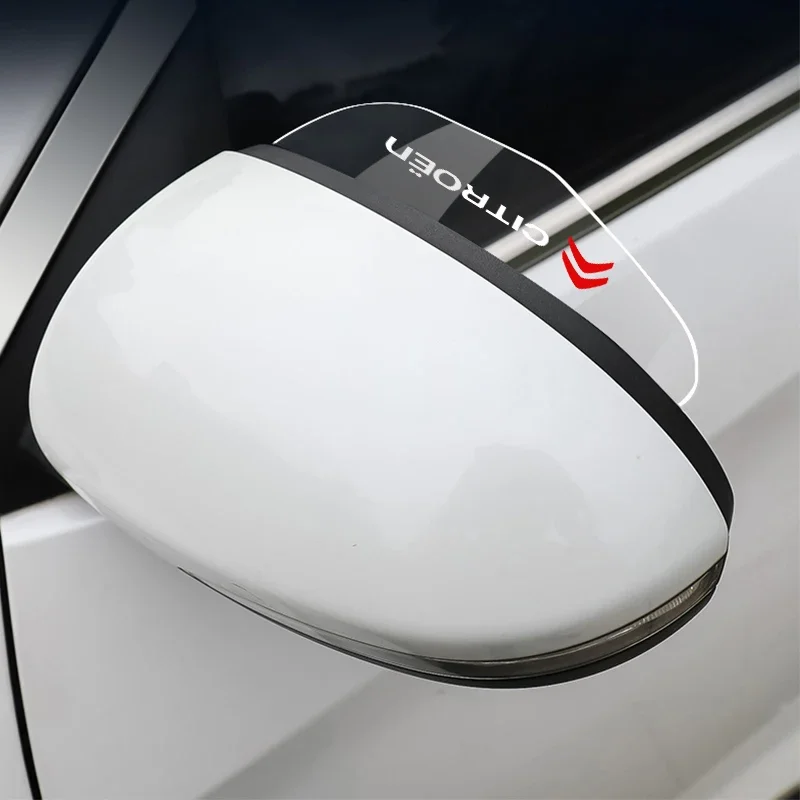 Transparent Rear View Side Mirror Rain Guard and Sun Visor Car Accessory