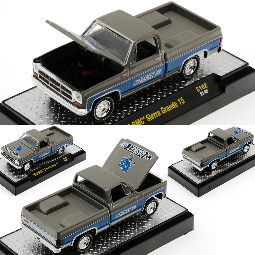 1/64 M2 Machines Alloy Car Model Toys 1:64 Kids Toy Pickup Diecast Vehicle Replica Mini Cars Collection Boys Car For Hotwheels 6