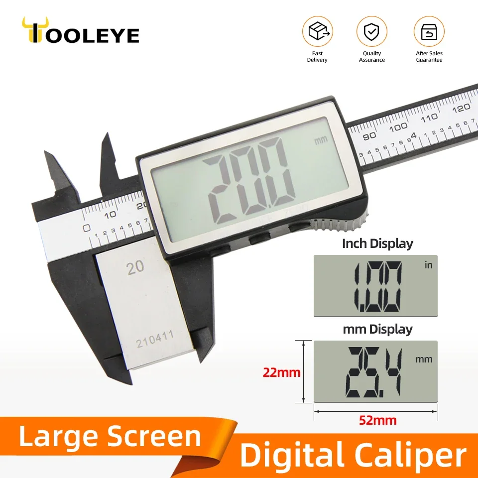 

Pachymeter Digital Caliper Plastic Vernier Calipers Woodworking Tools Thickness Gauge Measuring Tools Caliber Electronic Ruler
