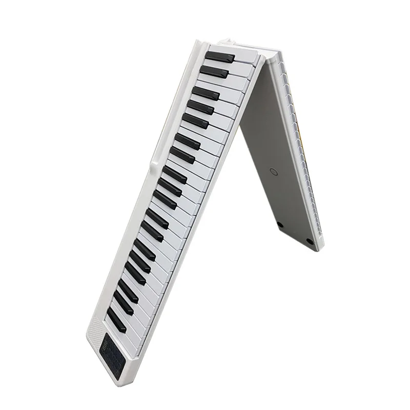 Portable 88 Keys Foldable Piano Digital Piano Multifunctional Electronic Keyboard for Student Musical Instrument
