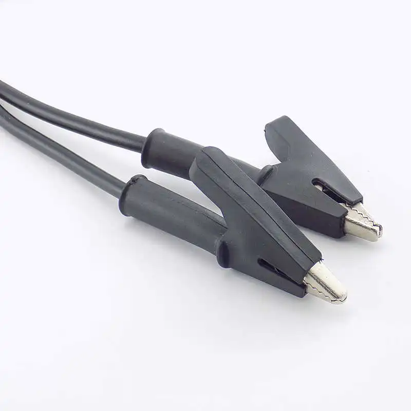Alligator Clips Electric Test Clamp Test Clip Test Leads Electrical Clamp Dual Head Wire Jumper