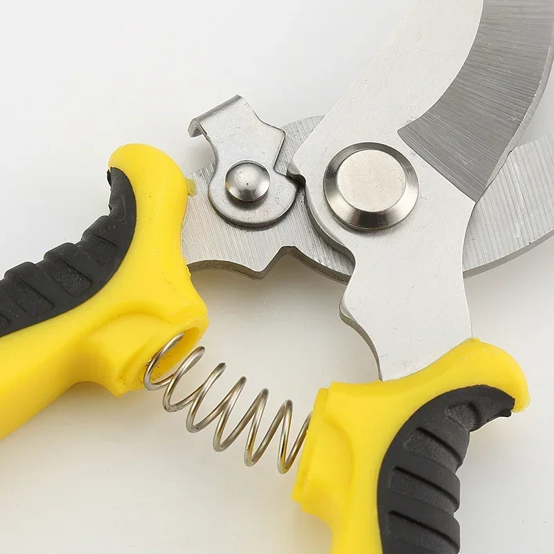 Horticultural Scissors Bird Beak Shape Branch Pruning Labor Saving Pruning Stainless Steel Picking Multifunctional Fruit Scissor 4