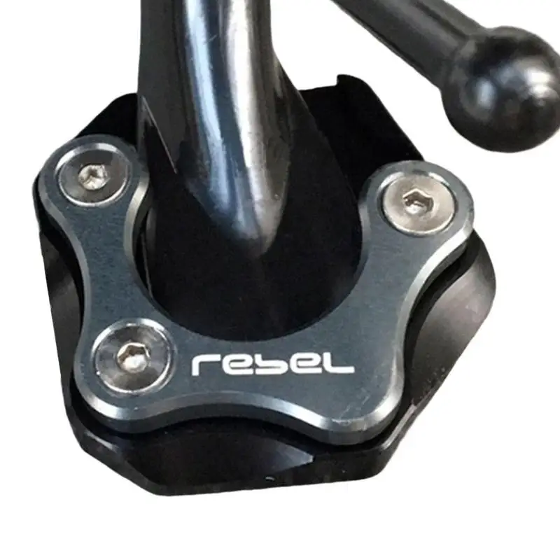Aluminum Alloy Motorcycle Bike Kickstand Extender Foot Side Stand