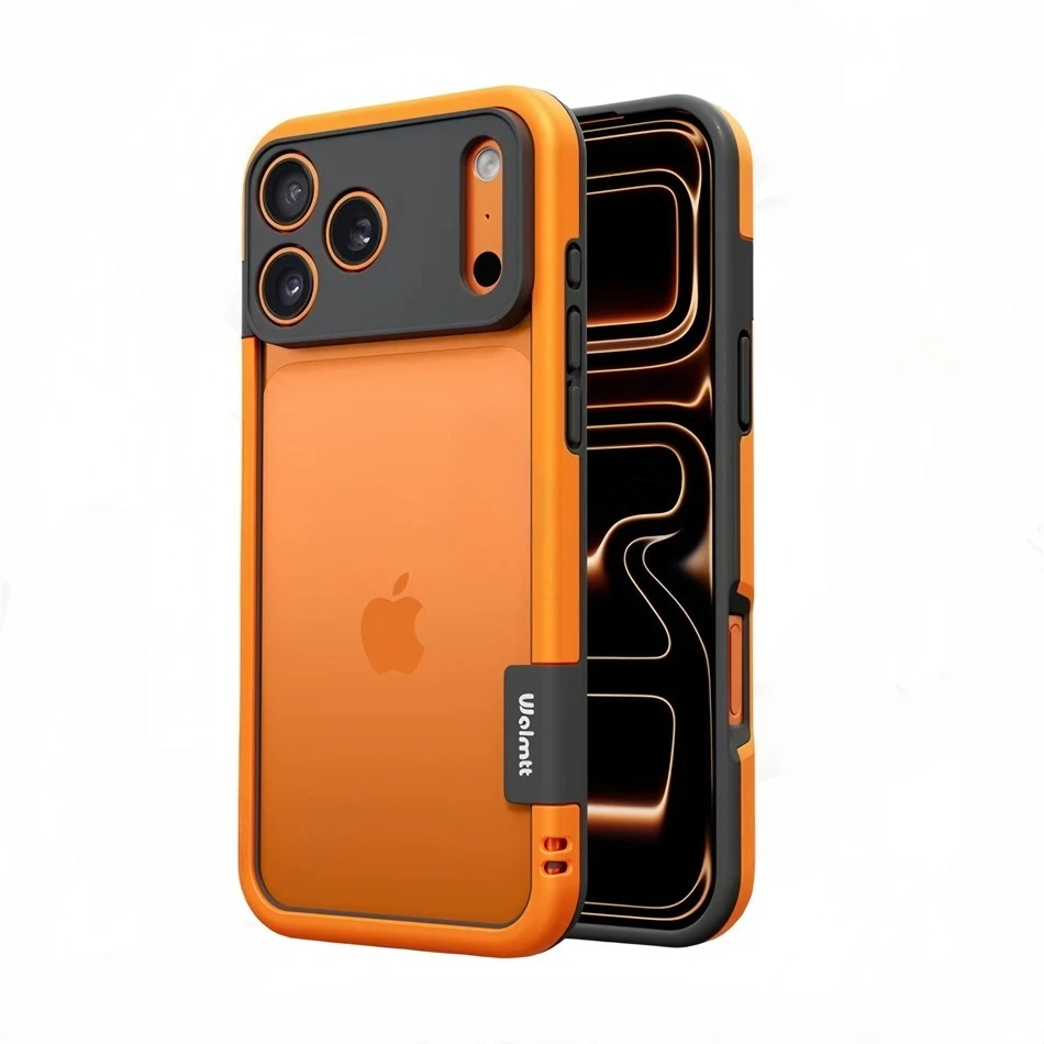 Silicone Frame Slim Bare-Bones Feel Shockproof Case with Full Camera Protection