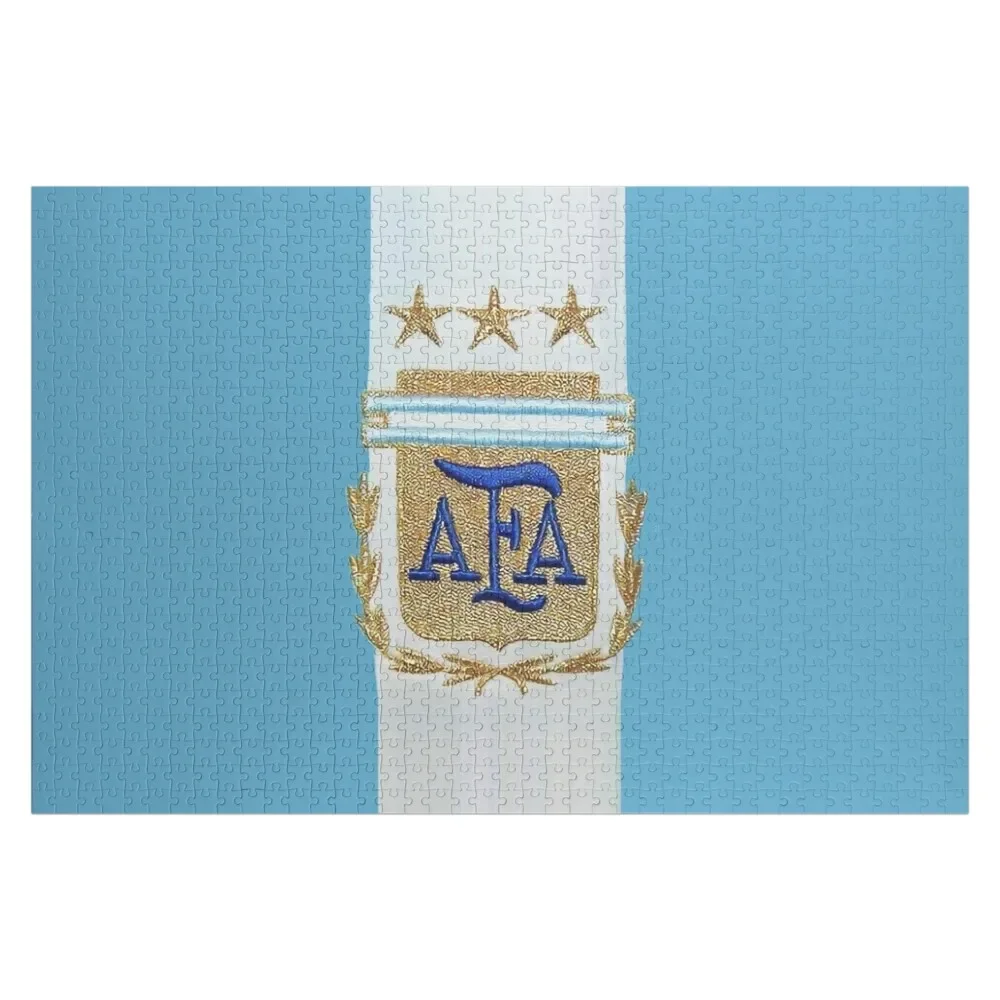 

3 stars Argentine tshirt world champions 10 Jigsaw Puzzle Personalized Gift Ideas Christmas Gifts Puzzle