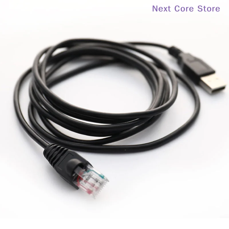APC 스마트 UPS USB 케이블 USB-RJ50 콘솔 케이블(몰드형 스트레인 릴리프 부트 포함) 대체품 AP9827 940-0127B 940-127C 940-0127E