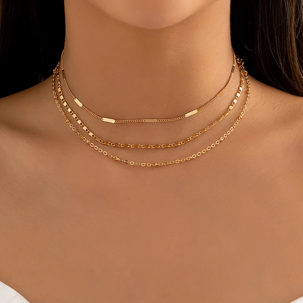 Rose Gold Short Chain Necklace – Rosie Fortescue Jewellery